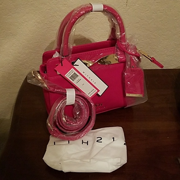 With212 Raspberry Pink Handbag - Picture 4 of 6